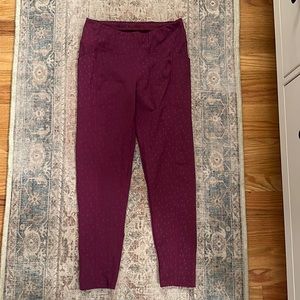 Oiselle Size 8 Reflective Leggings
